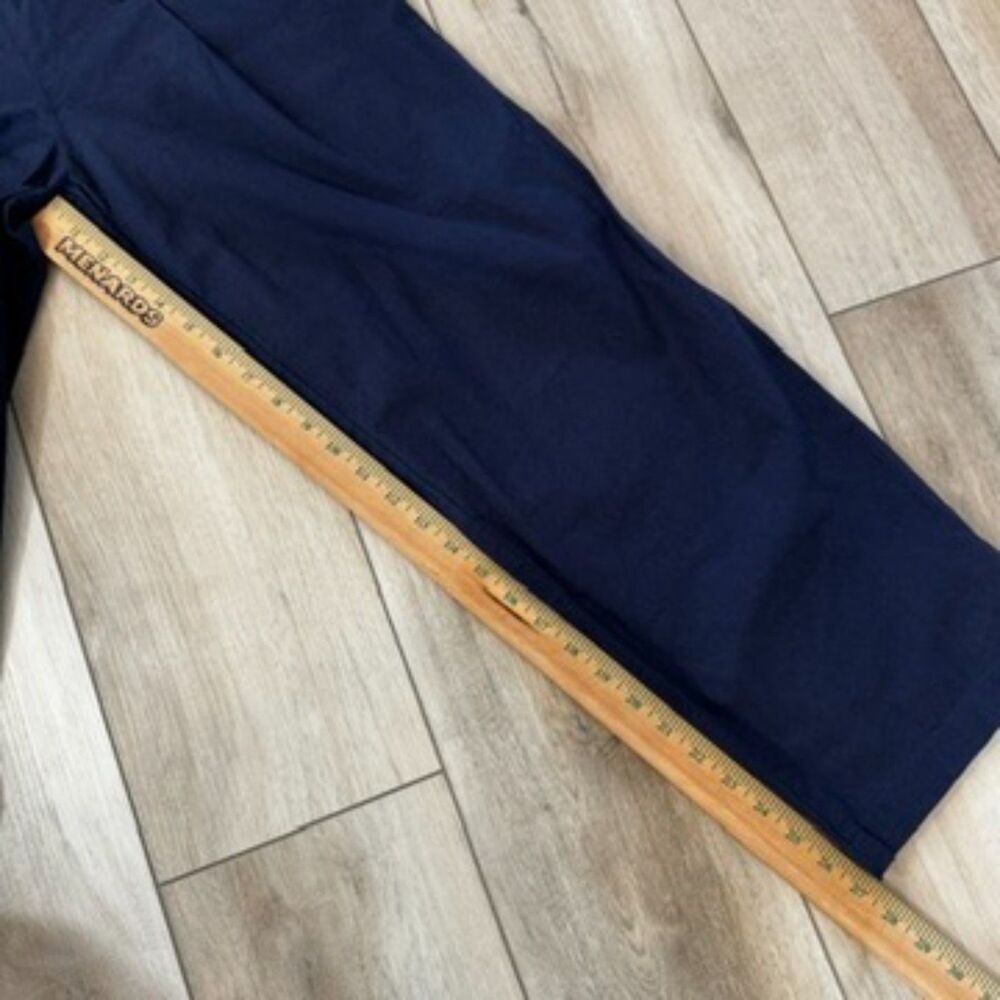 Vintage You Babes Navy Blue Sailor Pants Gold Buttons Wide Leg Women’s 5 80s 90s - Picture 13 of 16